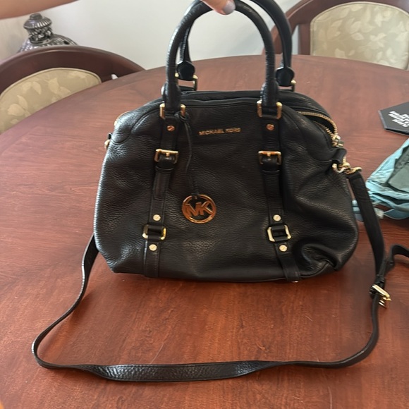 Michael Kors black leather purse - Picture 7 of 7